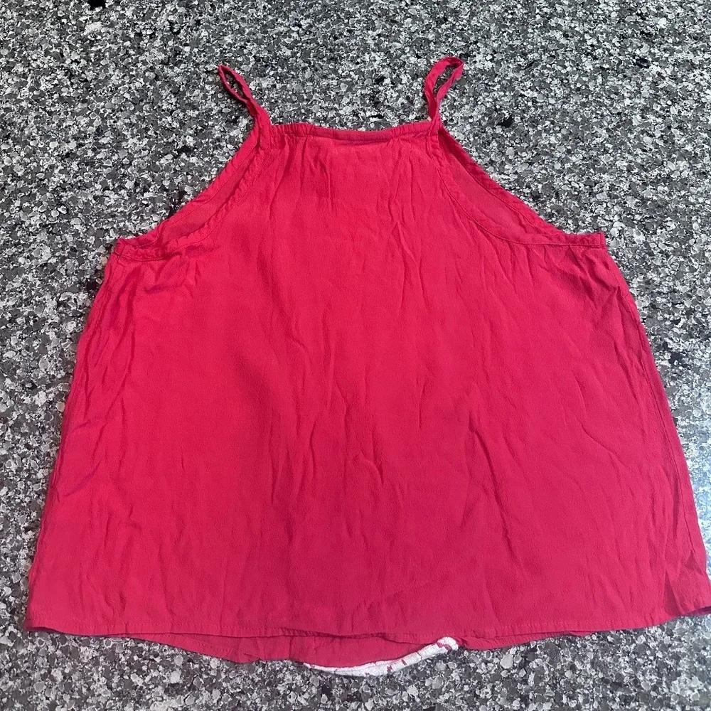 Blue Rain Lace Tank Top Size Medium - Picture 4 of 4